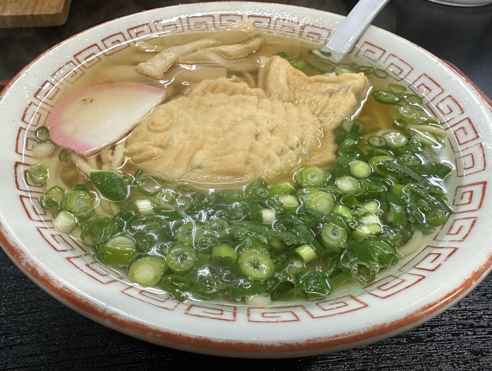 名代中華そば山金 新見店「たい焼きラーメン餡じゃない」