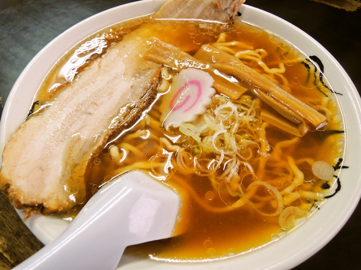 喜多方:食堂 はせ川(中華そば 醤油)